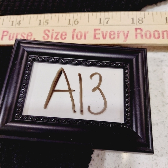 Banana Republic Wool Blend Mock Neck Sweater Tunic front Pockets Waffle Knit S - Picture 8 of 10